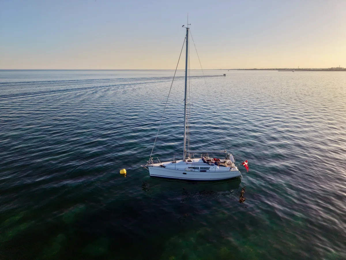 Golden hour aboard